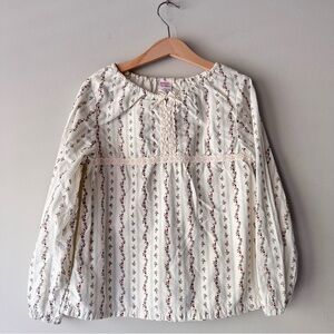 Gymboree 2002 Long-Sleeve Blueberry Print Blouse